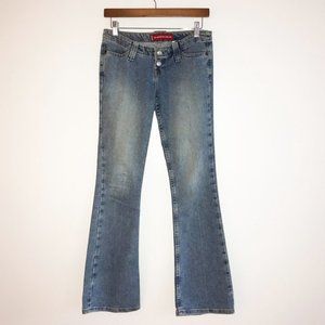 LEVI’S SUPERLOW RISE FLARE JEANS